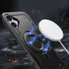 Hybrid Armor Trendy tok MagSafe kompatibilitással iPhone 16 Plus - Fekete - 3. kép