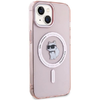 Karl Lagerfeld IML Choupette MagSafe tok iPhone 15-höz - rózsaszín - 2. kép