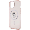 Karl Lagerfeld IML Choupette MagSafe tok iPhone 15-höz - rózsaszín - 4. kép