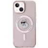 Karl Lagerfeld IML Choupette MagSafe case for iPhone 15 - pink - 1. kép