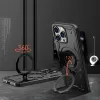 Hybrid Armor Trendy tok MagSafe-fel iPhone 16 Pro Max készülékhez - Fekete - 1. kép