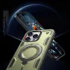 Hybrid Armor Trendy tok MagSafe kompatibilitással iPhone 16 Pro - Zöld - 4. kép