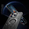 Hybrid Armor Trendy tok MagSafe funkcióval iPhone 16 Pro - Fekete - 4. kép