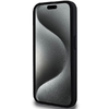 BMW Perforált Tricolor Vonallal ellátott tok iPhone 15 Pro - fekete - 3. kép