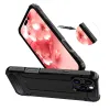 Hibrid Páncél iPhone 16 Pro Max tok - fekete - 2. kép