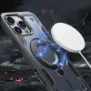 Hybrid Armor Trendy tok MagSafe kompatibilitással iPhone 16 Pro - Kék - 1. kép