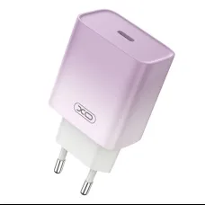 Fali töltő XO CE18, USB-C, PD30W (lila)