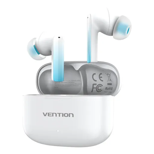 Vezeték nélküli fülhallgató, Vention, NBIW0, Elf Earbuds E04 (fehér)