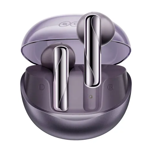 Earphones TWS QCY AilyBuds Clear T32 (purple)