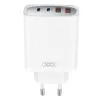 Fali töltő XO CE22, 45W, GaN, 2x USB-C, 2x USB-A - 0. kép