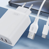 Fali töltő XO CE22, 45W, GaN, 2x USB-C, 2x USB-A - 2. kép