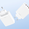 Fali töltő XO CE22, 45W, GaN, 2x USB-C, 2x USB-A - 4. kép