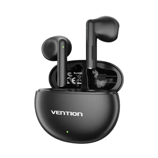 Vezeték nélküli fülhallgatók, Vention, NBKB0, Earbuds Elf E06 (fekete)