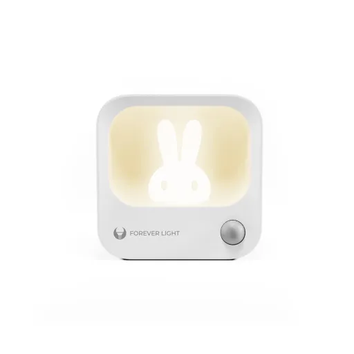 LED BUNNY Éjjeli Lámpa PURE FLC-10 LEA PIR fehér 500mAh Forever Light