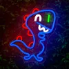 Neon PLEXI LED JURASSIC BABY DINO kék FLNJ01 Forever Light - 2. kép