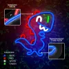 Neon PLEXI LED JURASSIC BABY DINO kék FLNJ01 Forever Light - 3. kép