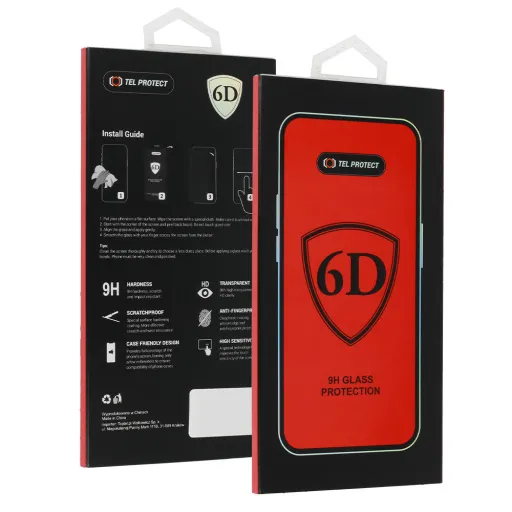 Full Glue 6D Tempered Glass for SAMSUNG GALAXY A06 BLACK