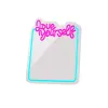 Neon MIRROR LED LOVE YOURSELF türkiz rózsaszín FMNE01 Forever Light - 0. kép