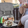 Lunch / Laptop hátizsák 15.6'' Matein 1161 Szürke USB - 3. kép