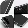 LUNA Fliptok Carbon fekete Xiaomi Redmi 10C tok - 0. kép