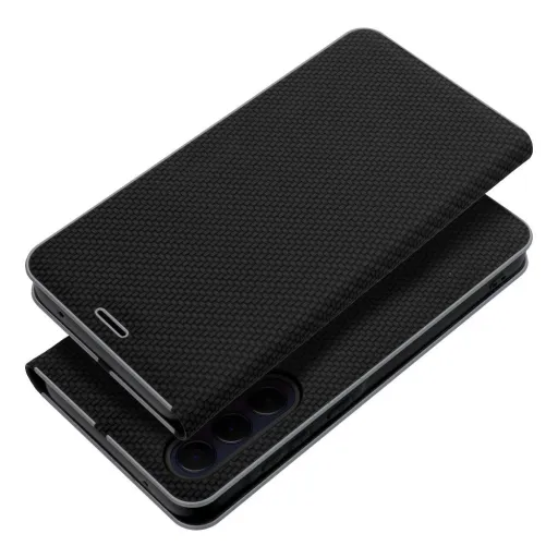 LUNA Fliptok Carbon fekete Xiaomi Redmi 10C tok LUNA Fliptok Carbon fekete Xiaomi Redmi 10C tok