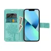 MEZZO fliptok Samsung Galaxy A32 LTE/4G zöld fa mintával tok - 3. kép