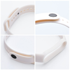 Szilikon szíj XIAOMI Mi Band 5 / 6 / 7 homokszínű (11) - 1. kép