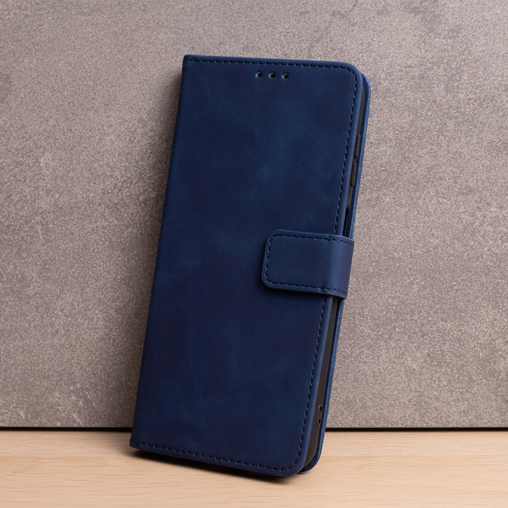 Smart Velvet tok Xiaomi Redmi 9A/ 9AT/ 9i sötétkék tok - 9