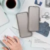 ELEGANCE fliptok Xiaomi Redmi 14C acélszürke tok - 0. kép