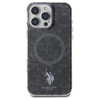US Polo IML Ring MagSafe tok iPhone 16 Pro Max - Fekete - 1. kép