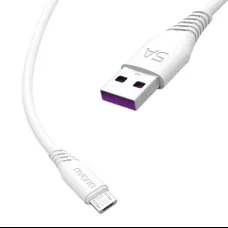 Dudao USB / micro USB kábel 5A 1m fehér (L2M 1m fehér)