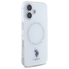 US Polo IML Ring MagSafe iPhone 16 tok - Fehér - 2. kép