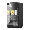 Darkflash Computer Case DY470 4 fans (black) - 2. kép