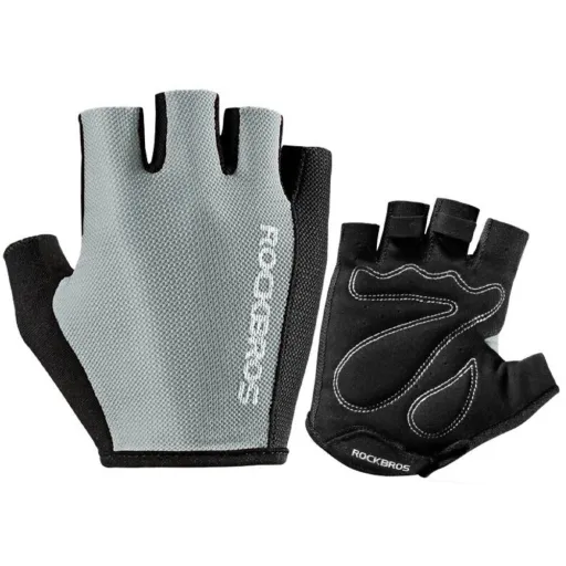 Rockbros S099GR cycling gloves, size L - gray