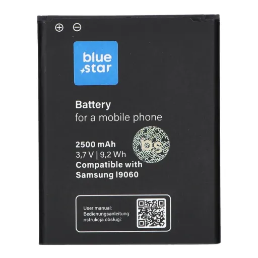 BLUE STAR PREMIUM akkumulátor SAMSUNG Galaxy Grand I9082 / Galaxy Grand Neo I9060 2500 mAh-hoz