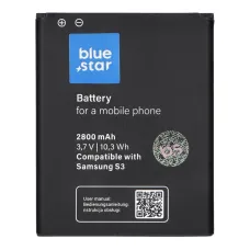 BLUE STAR PREMIUM akkumulátor SAMSUNG S3 I9300-hoz 2800 mAh