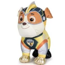 Mancs Őrjárat Super Paws plüssfigura Rubble 27 Cm