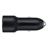 Samsung EP-L1100WBEGEU gyári univerzális autós szivargyújtós töltő 2x USB 15W fekete - 0. kép