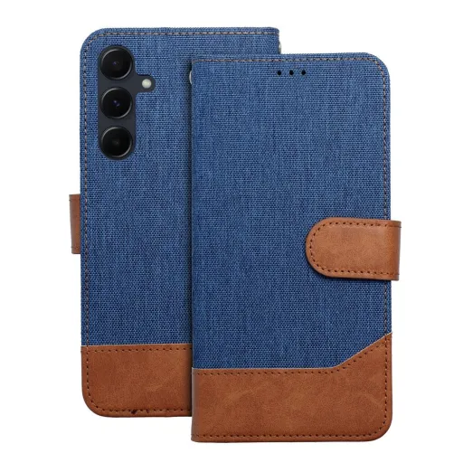 JEANS fliptok Xiaomi Redmi 14C kék tok