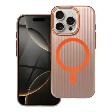 SIMPLY MagSafe kompatibilis tok iPhone 13 Pro titán sivatag tok