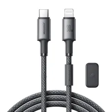 Joyroom S-A50 Unlimited sorozatú 60W USB-C - Lightning kábel mágneses rendezővel 1,2m - Szürke