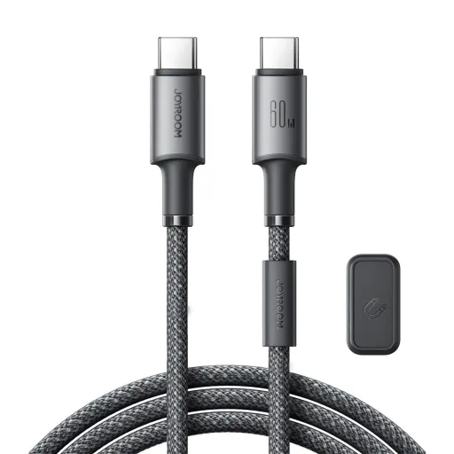 Joyroom S-A50 Unlimited Series 60W USB-C - USB-C kábel mágneses rendezővel 1,2 m - Szürke