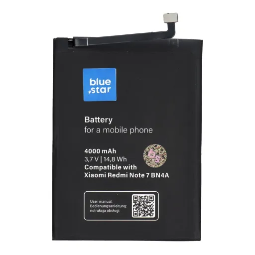 BLUE STAR akkumulátor XIAOMI REDMI NOTE 7 (BN4A) 4000 mAh-hoz