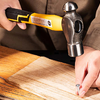 Deli Tools EDL443024 fémkalapács, 0,68 kg (sárga) - 4. kép