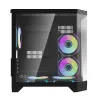 Darkflash Számítógépház FT350 + 5 aRGB ventilátor (fekete) - 0. kép