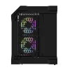 Darkflash Számítógépház FT350 + 5 aRGB ventilátor (fekete) - 2. kép