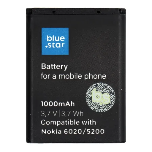 BLUE STAR PREMIUM akkumulátor NOKIA 6020 / 5200 / 5300 / 3220 / 5140 készülékekhez