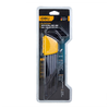 Extra hosszú gömbvégű hatlapfejű kulcskészlet Deli Tools EDL232309H, 1,5-10mm, 9db - 3. kép