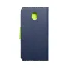 FANCY fliptok Samsung Galaxy J5 2017 navy/lime tok - 1. kép