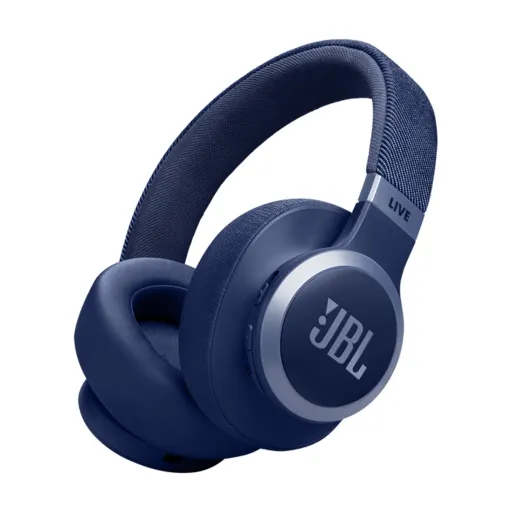 JBL LIVE 770NC Bluetooth vezeték nélküli fejhallgató kék EU